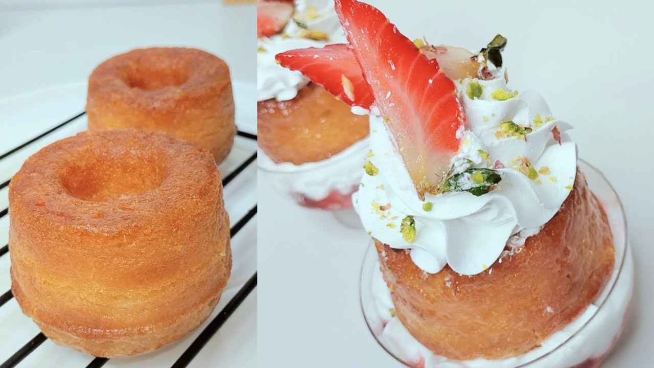 انجح وصفة البابا/Les babas الاصلية بمقادير مضبوطة ناجحة من اول تجربة