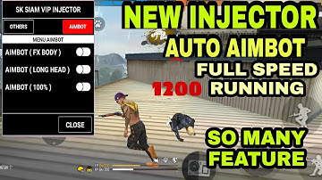 💯ffh4x Auto Headshot Hack‼️ New Injector FF || Free Fire Esp Name Mod Menu Injector Hack #OB32