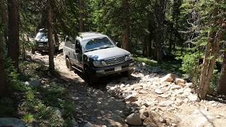 Jennys Creek 4x4 Trail in my 100 Series Land Cruiser LX470