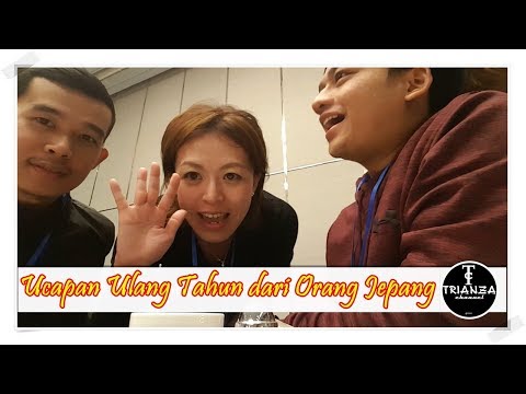 UCAPAN SELAMAT ULANG TAHUN DARI ORANG JEPANG UNTUK MY BROTHER