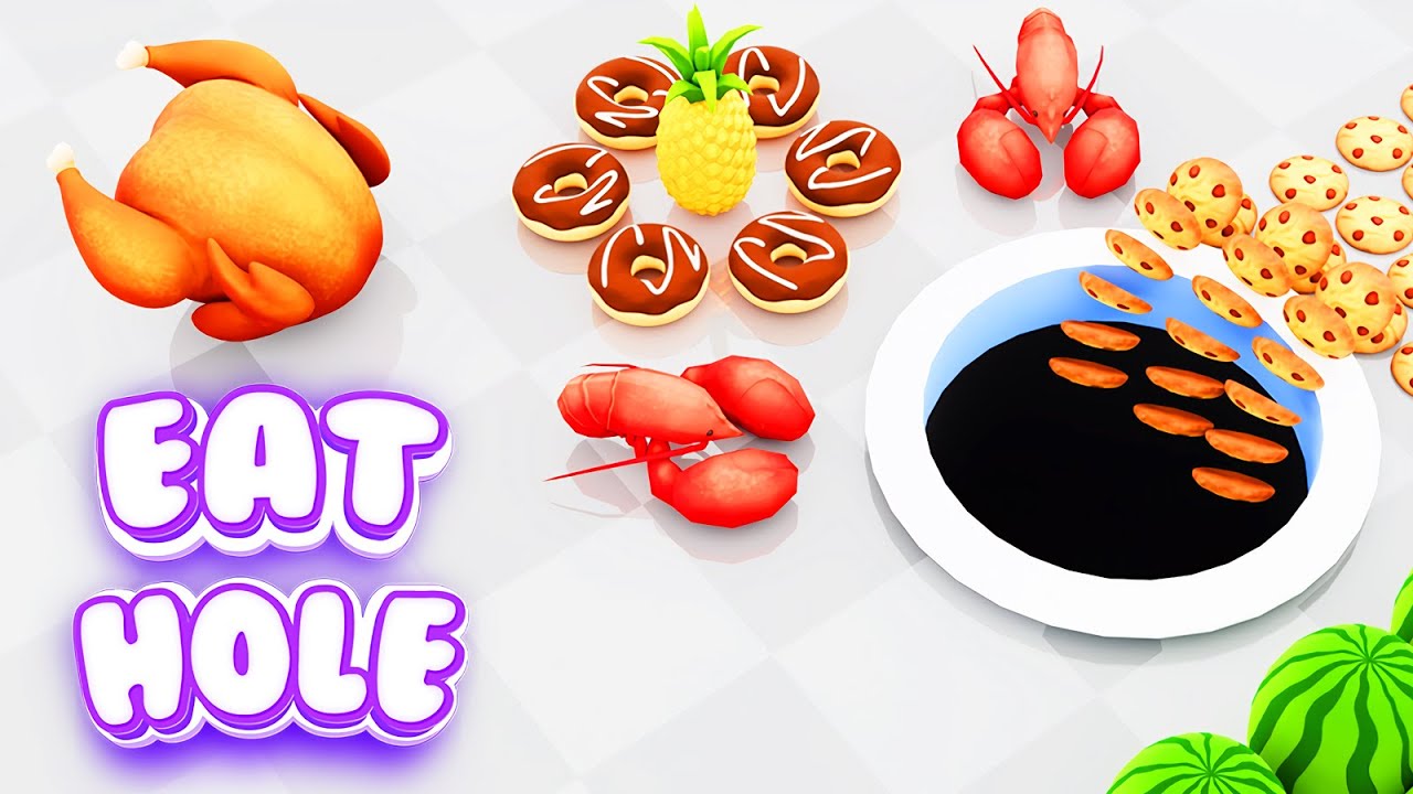Eat Hole - Cooking games Gameplay | Android Casual Game
