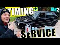 VW GOLF GTI MK 2 Rebuild Part 3 | Engine Service and Timing Set... More Power?