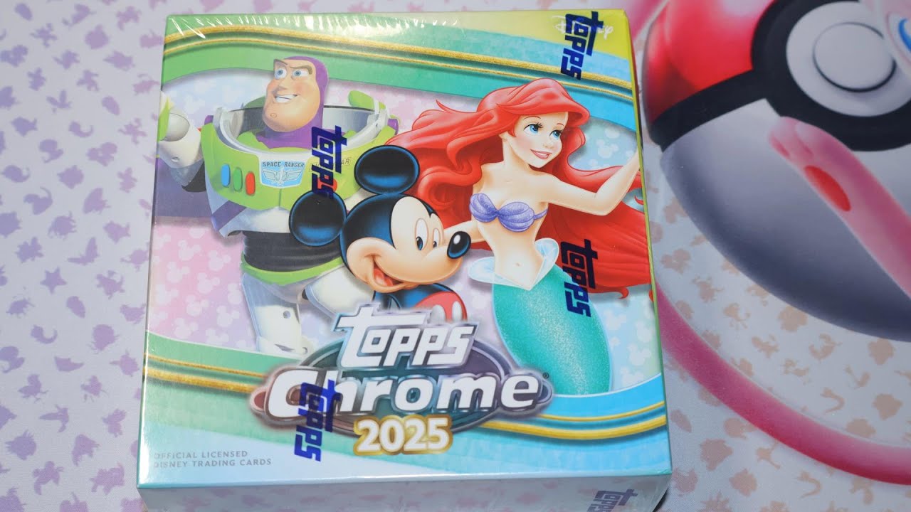 2025 Topps Chrome Disney Mega Box