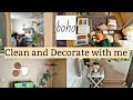 Bohemian Home Decor and Clean with me South African  youtuber