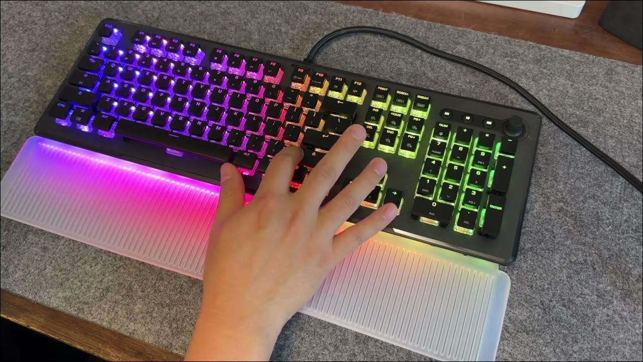 roccat-vulcan-max-ii-typing-test-titan-ii-optical-linear-youtube