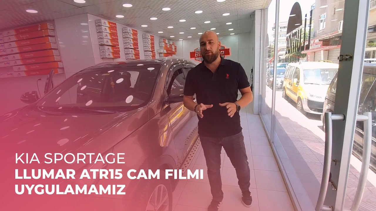 Kia Sportage // LLumar ATR15 Cam Filmi Uygulamamız
