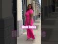 ✨Black Barbie  🛍️ London’s Fashion Boutique — Ribbed Set (Hot Pink #springclothes #model #boutique