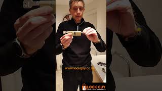 Euro Cylinder from Cisa with a 'double-clutch' system.  Explaining the features and benefits.