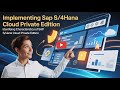 Implementing SAP S/4HANA Cloud Private Edition Identifying Characteristics