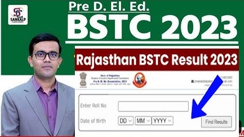 Rajasthan bstc Result 2022   | pre deled answer result  2023| Raj bstc pre deled result