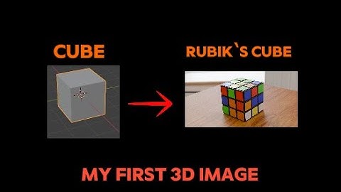 "Blender Timelapse: Crafting a Rubik