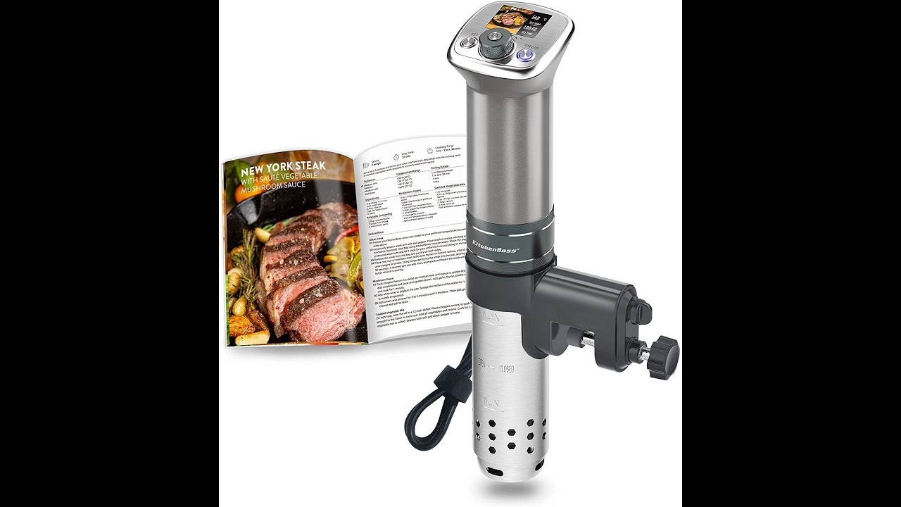 KitchenBoss G320 Sous Vide Cooker Unboxing and Review