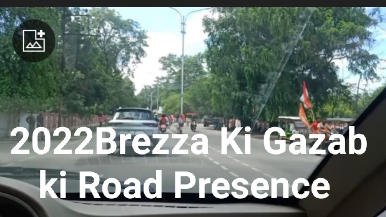 Brezza 2022 Road Presence 