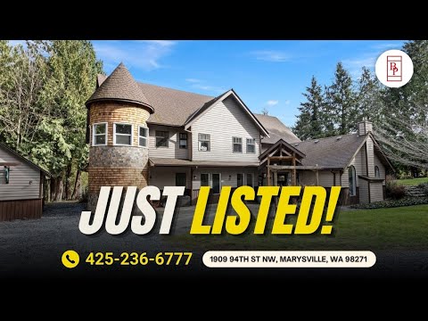 1909 94th St NW, Marysville, WA home video tour