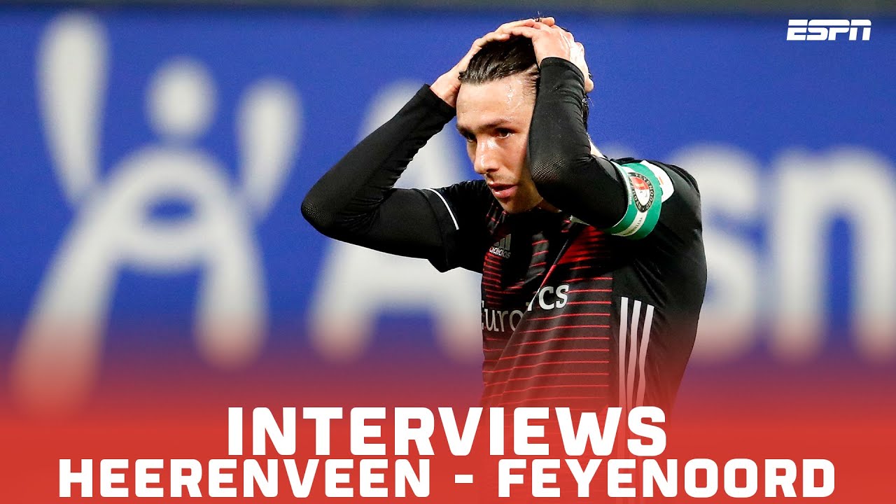 Interviews Van Berghuis S De Jong Advocaat En Meer Heerenveen Feyenoord Toto Knvb Beker Youtube