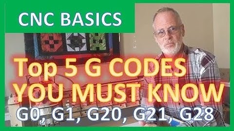TOP FIVE ** MUST KNOW ** G Codes You Will Use For & How To Use Them on your cnc, Router Laser, gcode