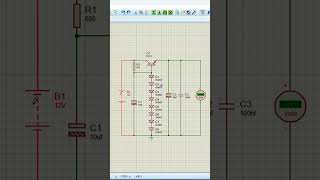 How to Build a 12V to 5V Buck Converter Using TIP41 Transistor in Proteus | Step-by-Step Tutorial