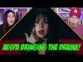 aespa 에스파 &#39;Drama&#39; MV | REACTION!