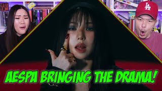 aespa 에스파 'Drama' MV | REACTION!