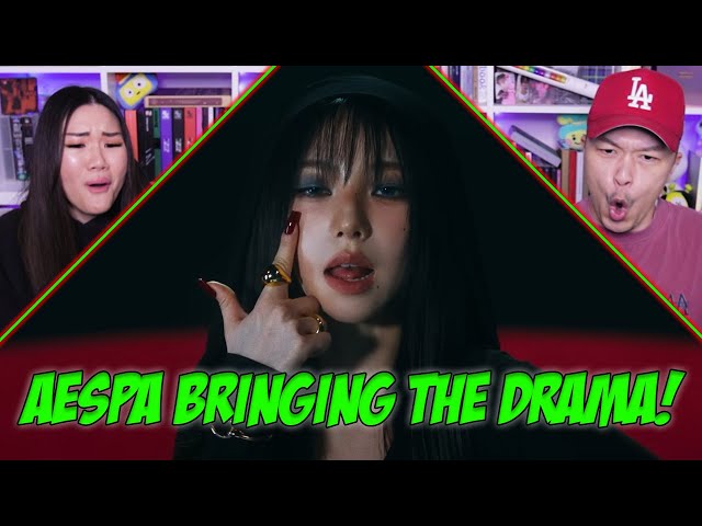 aespa 에스파 'Drama' MV | REACTION! class=