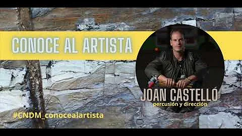 #CNDM_conocealar...  JOAN CASTELL