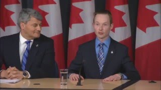 Conférence de presse C-14 en compagnie de Michael Cooper