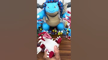3d printed groudon, file available on thangs and cults3d link in bio #pokemon #bambulab #3dprinting