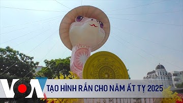 Tạo hình rắn cho năm Ất Tỵ 2025 | VOA Tiếng Việt