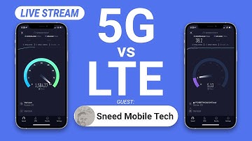 Is 5G faster than LTE? Verizon, AT&T, and T-Mobile 5G vs LTE Explained with Sneed Mobile Tech!