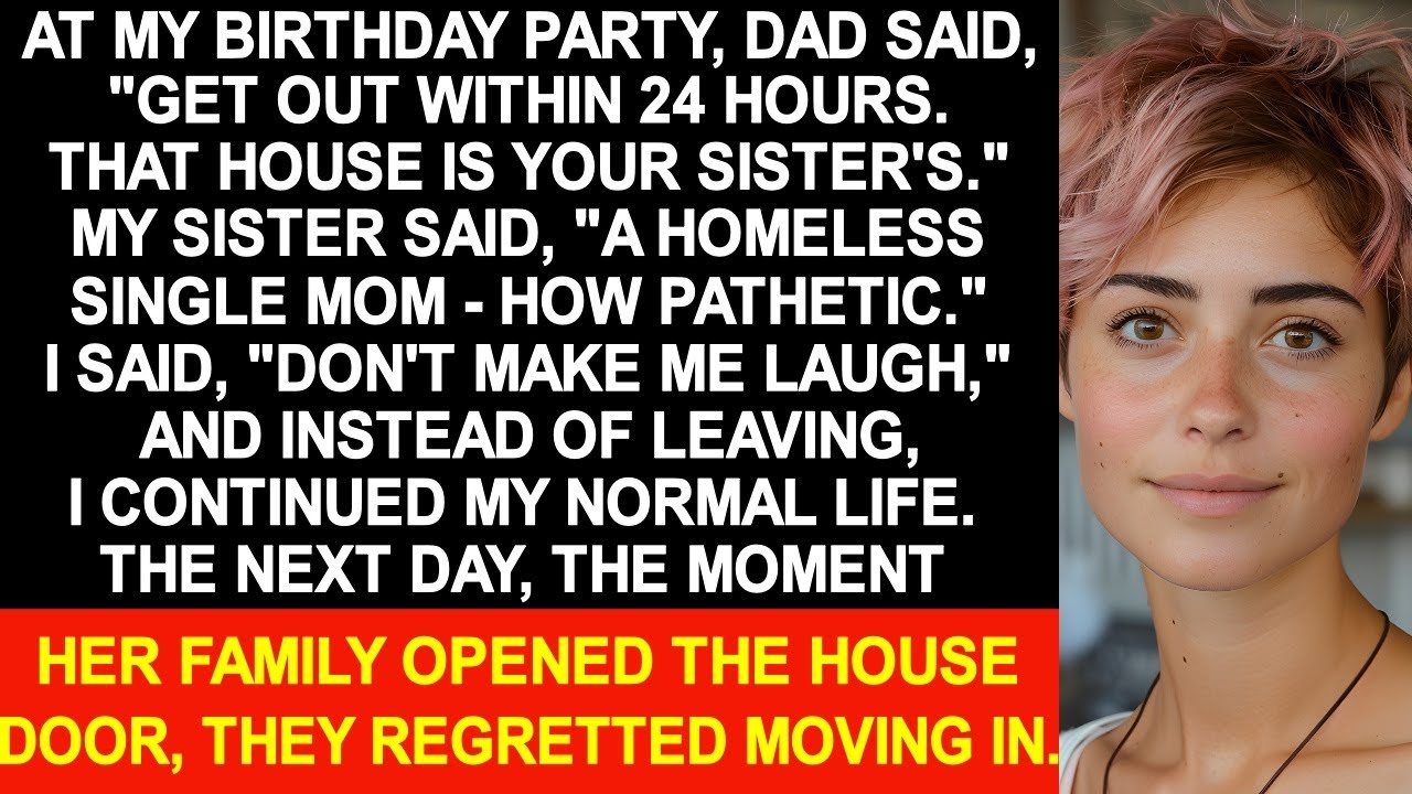 На моем дне рождения отец сказал: «Мать-одиночка — позор семьи. Убирайся отсюда в течение 24 часов».