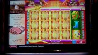 Engine Ablaze Flying Fortune Slot Machine Big Win!