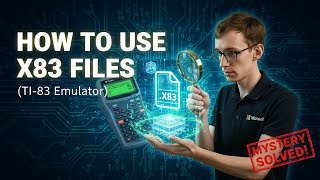 How to Use X83 Files (TI-83 Emulator)