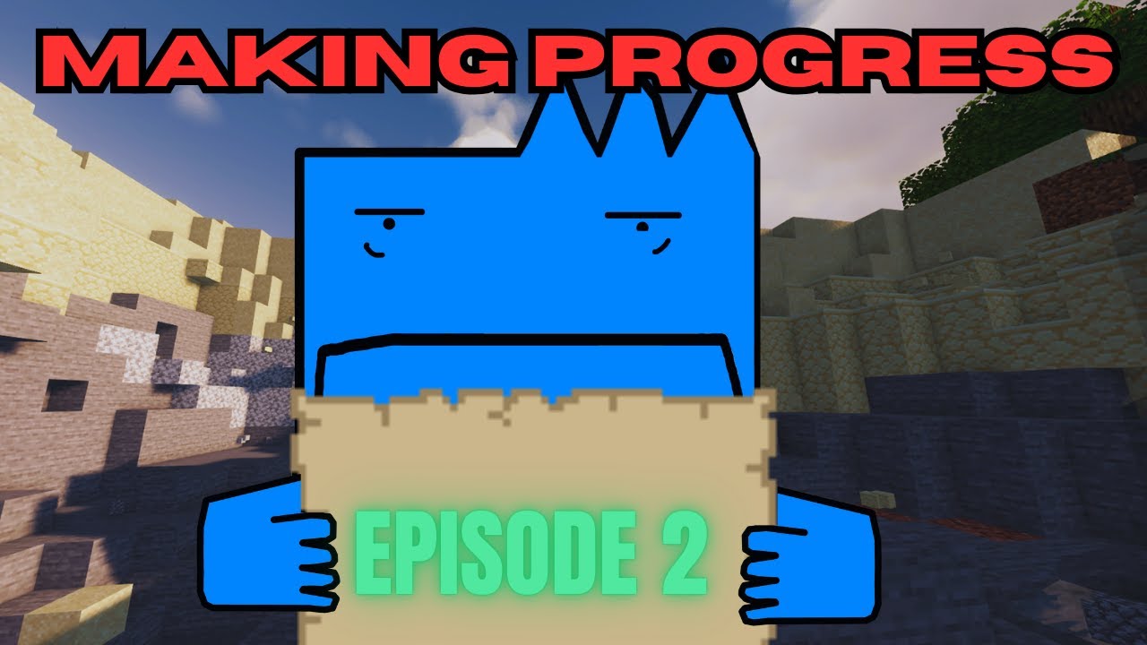 Making Progress | Minecraft Survival Episode 2 - YouTube