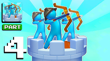 Archery Bastions - Gameplay Walkthrough Part 4 - Master Archery and Crush Invaders (iOS, Android)