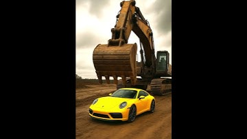 😲😲 #ai #monitization #trending #youtubeshorts #kling #viral #car #excavator