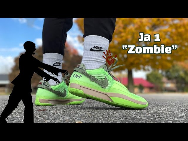 Nike Ja 1 EP Halloween Zombie美品 30cm Best Halloween Sneaker in a While?! Nike Ja 1 “Zombie” - YouTube