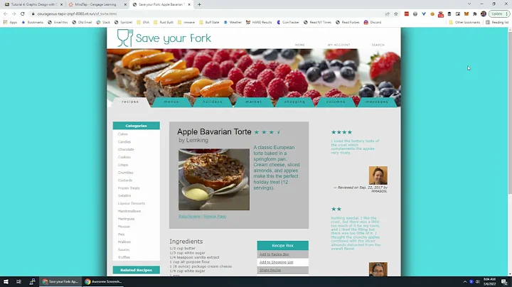 T4 Case Problem 2: Save Your Fork MindTap Solution