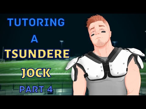 [M4A] Tutoring a Tsundere Jock part 4 - jock x listener - ASMR roleplay (Brock)