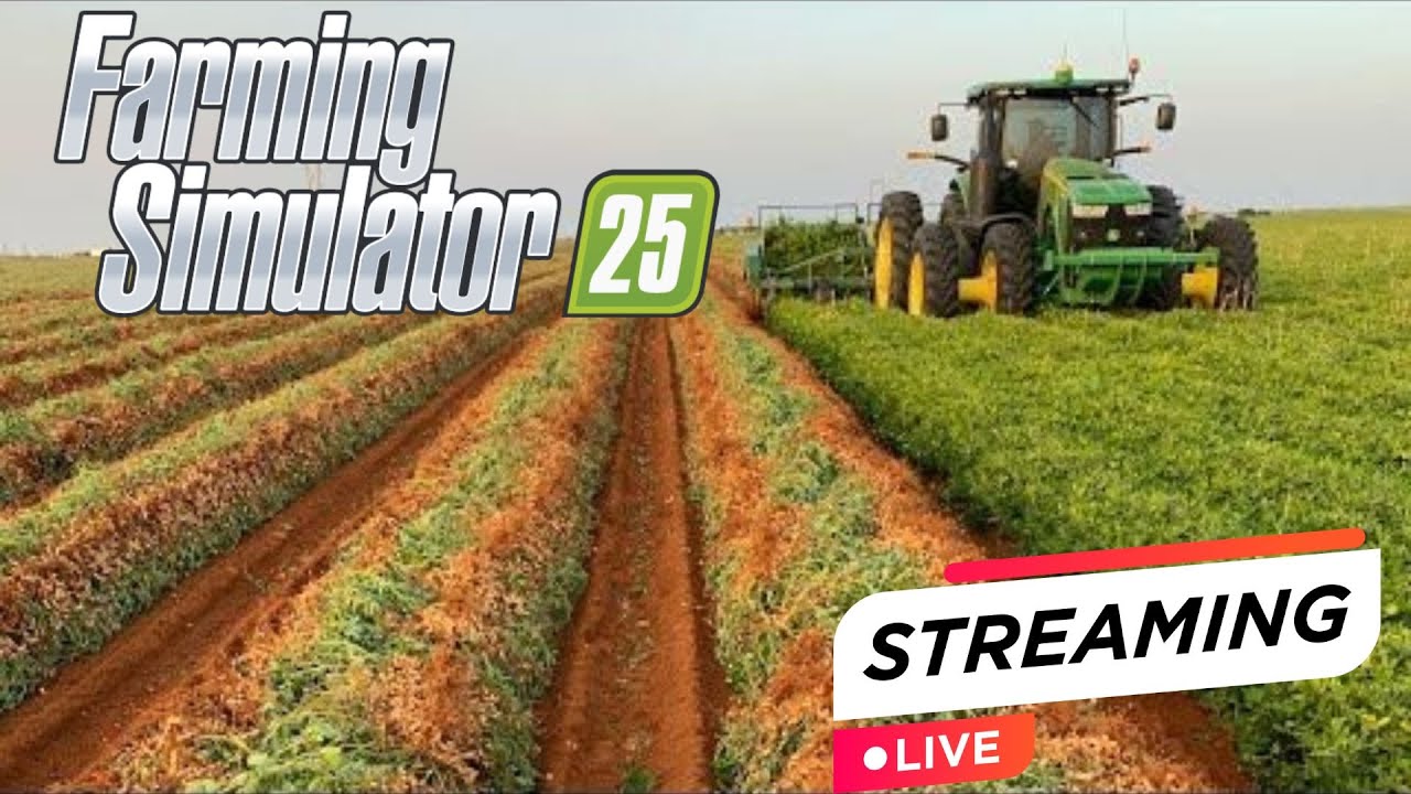 LIVE-MAPA HORSCHI AGROVATION MULTIFRUIT !-CULTURA DO AMENDOIM!!! FARMING SIMULATOR 25!!!