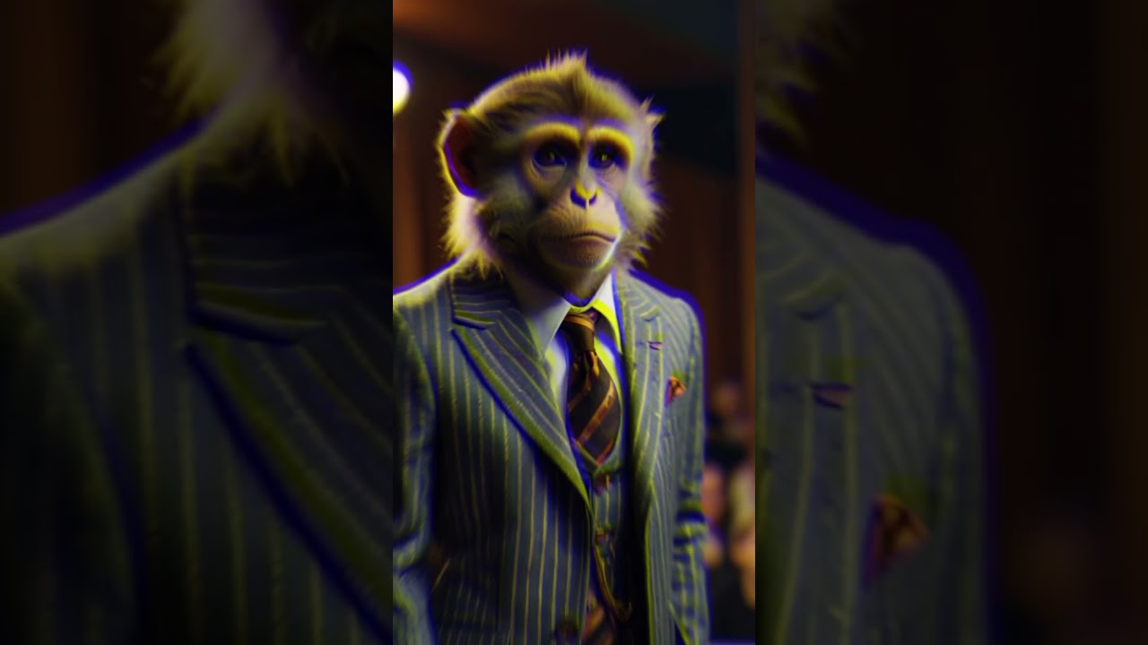 fashion show monkey 