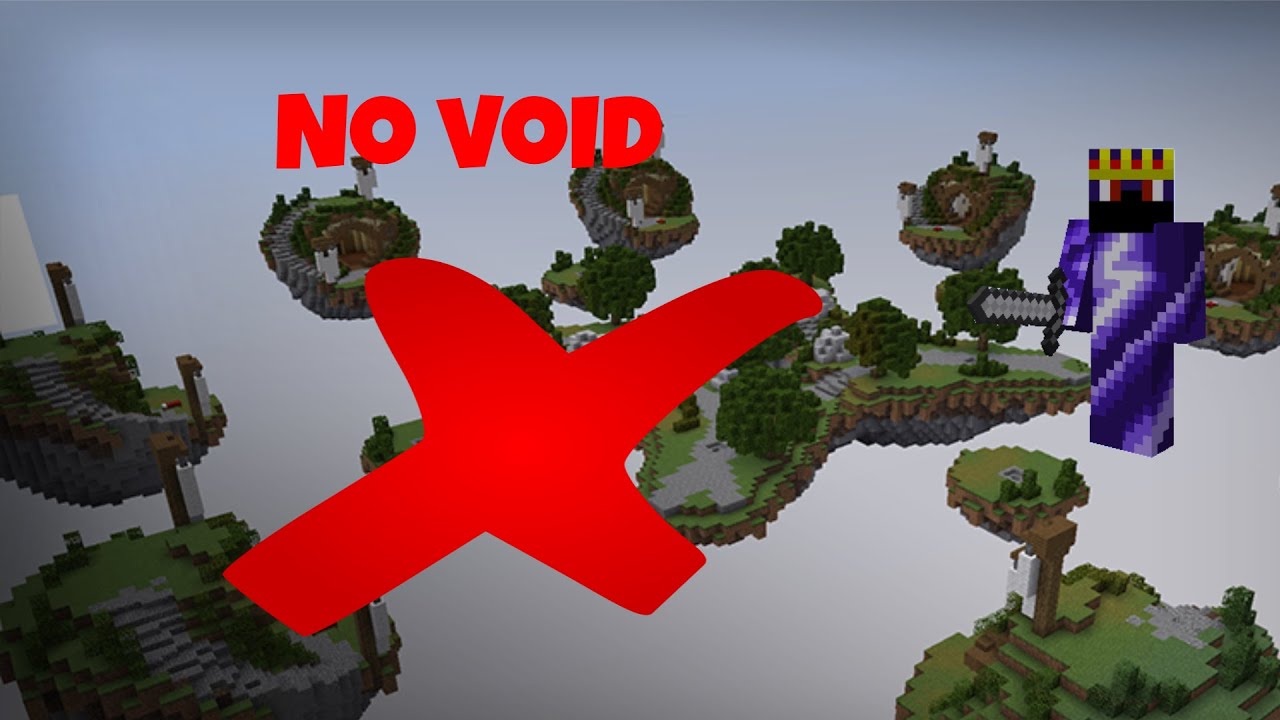 NO VOID in MINECRAFT - YouTube