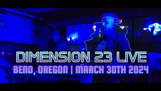 Dimension 23 Live Dawless Techno Acid House Set Bend Oregon.