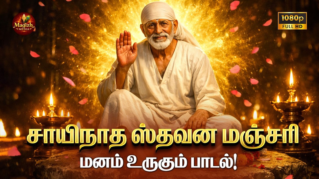 LIVE:சாயிநாத ஸ்தவன மசரி சாயிநாதா சரணம் 🙏 மனம் உருகும் பக்தி பாடல் | Sai Baba Devotional Song Tamil