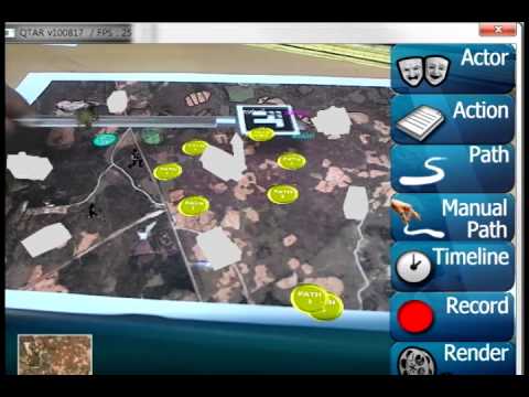 Efficient 3D Content Authoring Framework based on mobile AR