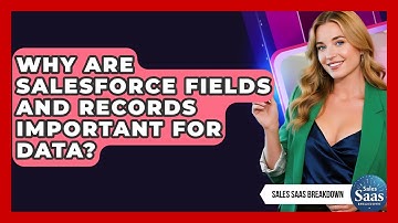 Why Are Salesforce Fields And Records Important For Data? - Sales Saas Breakdown