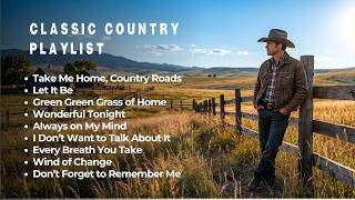 Take Me Home, Country Roads, Let It Be, Green Green Grass of Home - Classic Country Playlist Song screenshot 3
