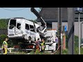 Four dead after school minivan and train collide in Belgium