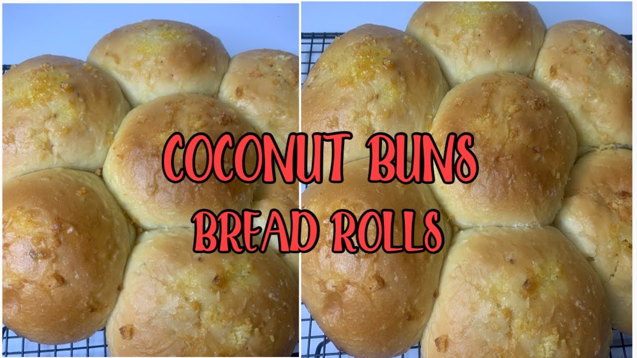 How To Make Coconut Buns Bread Rolls Super Soft Bread Rolls Ever