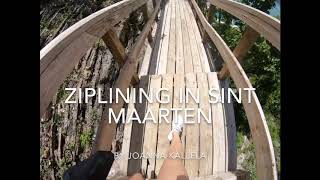 Ziplining in Sint Maarten