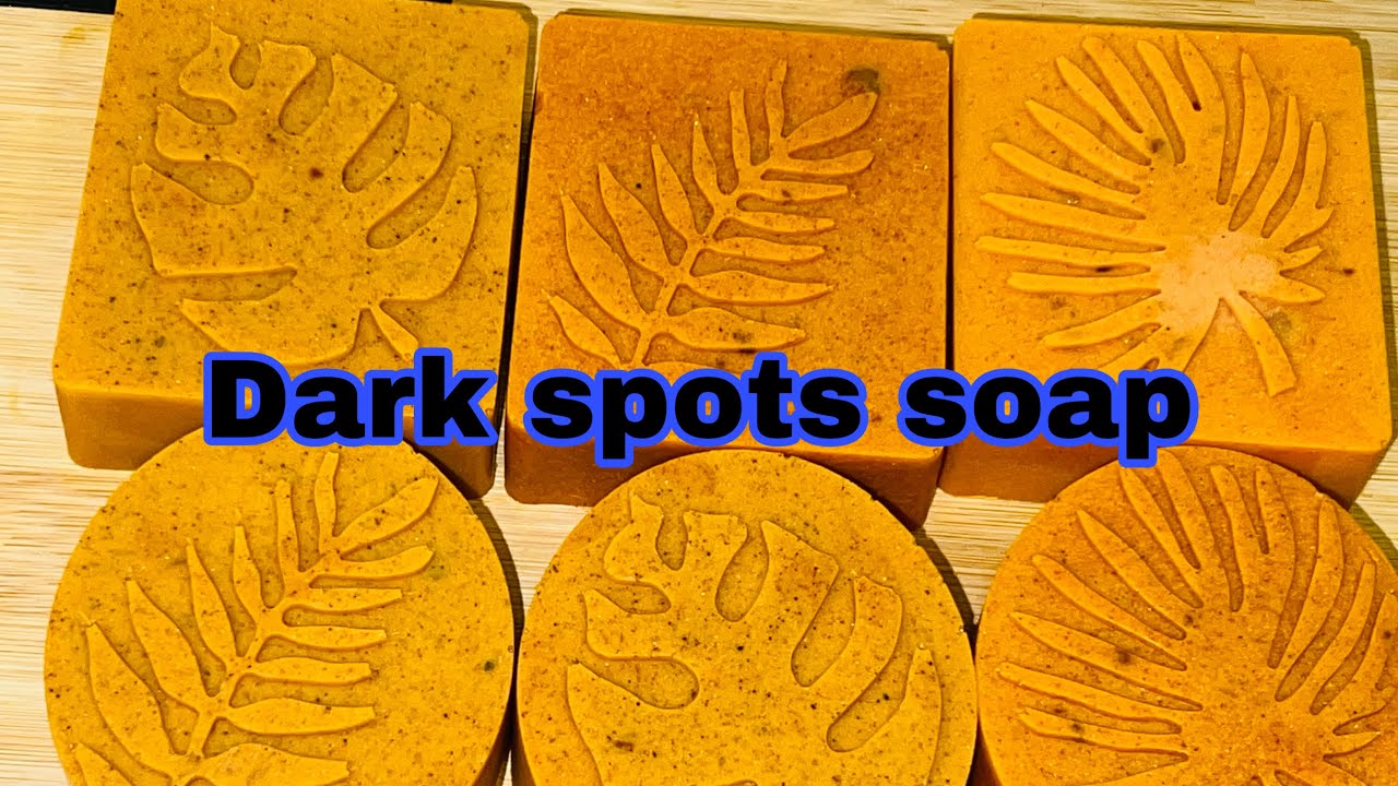 Turmeric soap for dark spots acne soap glowing your skin DIY turmeric